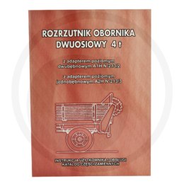 Katalog rozrzutnik obornika A1HN-213/2 / A2HN-213/3 4 tony 627ROZ4T agroveo