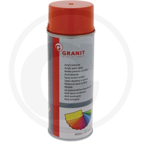 Farba Lakier Fiat pomarańczowy RAL 2009 27077007 NOPOLUX 400 ml agroveo Farba Lakier Fiat pomarańczowy RAL 2009 27077007 NOPOLUX 400 ml agroveo
