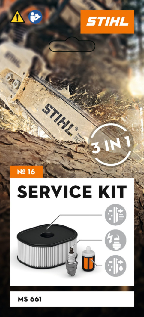 Zestaw serwisowy nr 16 do pilarki STIHL MS 661 11440074101 agroveo Zestaw serwisowy nr 16 do pilarki STIHL MS 661 11440074101 agroveo