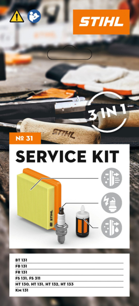 Zestaw serwisowy nr 31 do kos STIHL FS 131, FS 311 i innych urządzeń spalinowych 41800074103 agroveo Zestaw serwisowy nr 31 do kos STIHL FS 131, FS 311 i innych urządzeń spalinowych 41800074103 agroveo