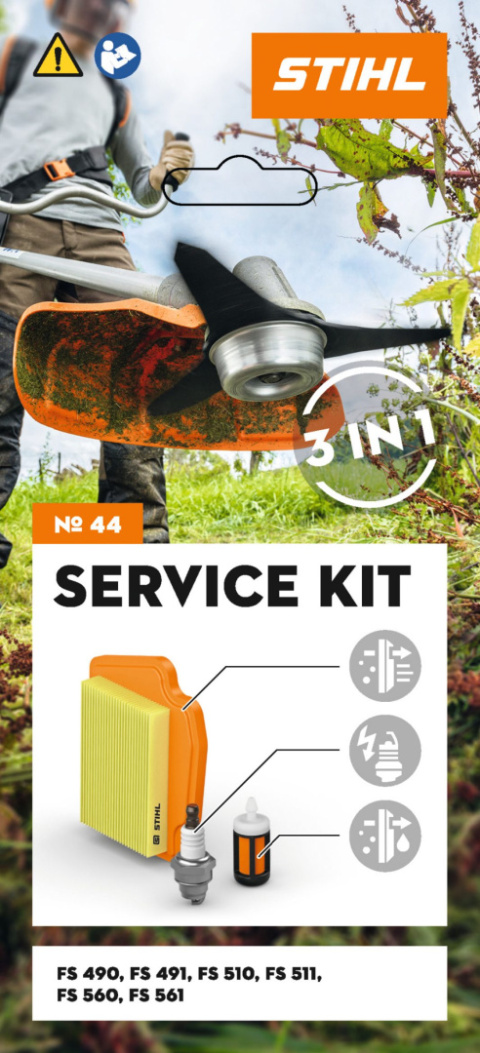 Zestaw serwisowy nr 44 do kos STIHL FS 490, FS 491, FS 510, FS 511, FS 560, FS 561 41480074100 agroveo Zestaw serwisowy nr 44 do kos STIHL FS 490, FS 491, FS 510, FS 511, FS 560, FS 561 41480074100 agroveo