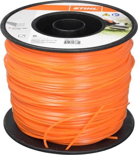 Żyłka tnąca kwadratowa STIHL Ø 2,4 mm x 253 m pomarańczowa 00009302612 agroveo Żyłka tnąca kwadratowa STIHL Ø 2,4 mm x 253 m pomarańczowa 00009302612 agroveo