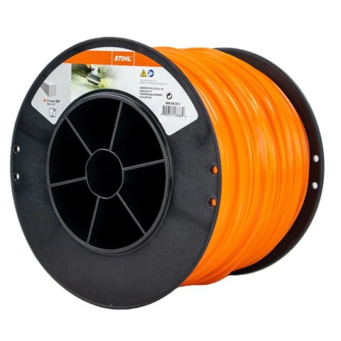 Żyłka tnąca kwadratowa STIHL Ø 2,4 mm x 420 m pomarańczowa 00009302613 agroveo Żyłka tnąca kwadratowa STIHL Ø 2,4 mm x 420 m pomarańczowa 00009302613 agroveo