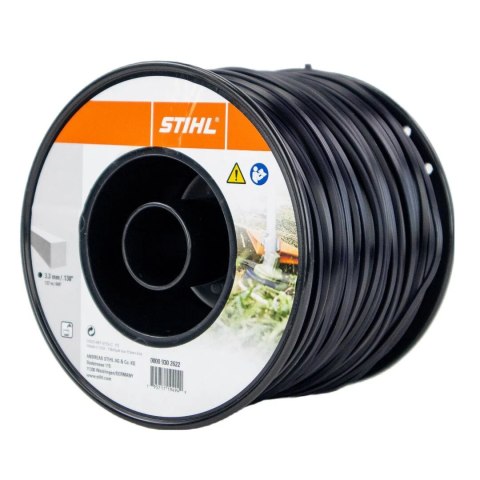 Żyłka tnąca kwadratowa STIHL Ø 3,3 mm x 137 m czarna 00009302622 agroveo Żyłka tnąca kwadratowa STIHL Ø 3,3 mm x 137 m czarna 00009302622 agroveo