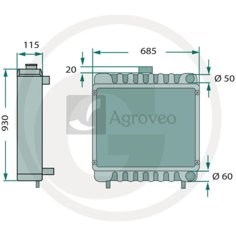 Chłodnica 74702368 146508C1