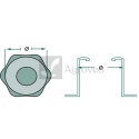 Korek wlewu paliwa 38060010 G65320106008, G411201060110
