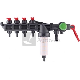 Rozdzielacz hydrauliczny 4 sekcyjny HD 12518877 228116