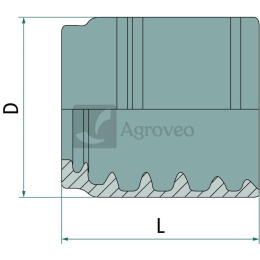 Tuleja 66787002002/50