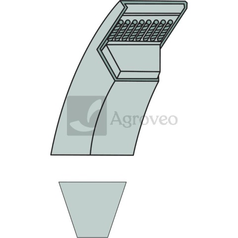 Pasek klinowy 657B1180 HB 1180, 97 4312 Pasek klinowy 657B1180 HB 1180, 97 4312