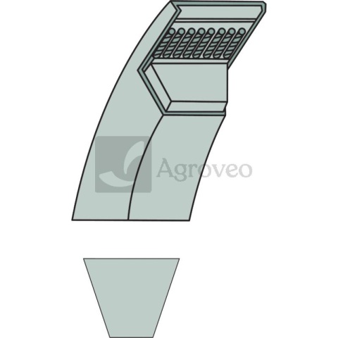 Pasek klinowy 656B1120 HB 1120 / HB1120 / B1120 / 54540110 / 50002660 Pasek klinowy 656B1120 HB 1120 / HB1120 / B1120 / 54540110 / 50002660