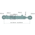 Siłownik hydrauliczny 656882769091 88.276.9091/CJ2*50/28/300