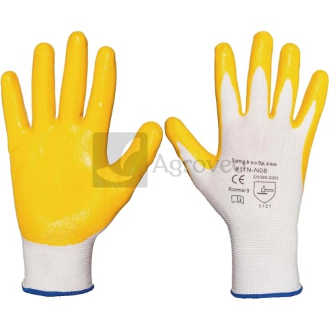 Rękawice poliestrowe 64811NN08-09 11N-N08
