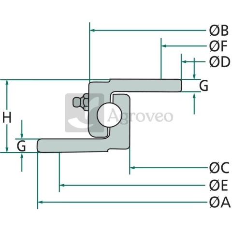 Obrotnica 699OUP090 OUP-090/U01 P090 Obrotnica 699OUP090 OUP-090/U01 P090