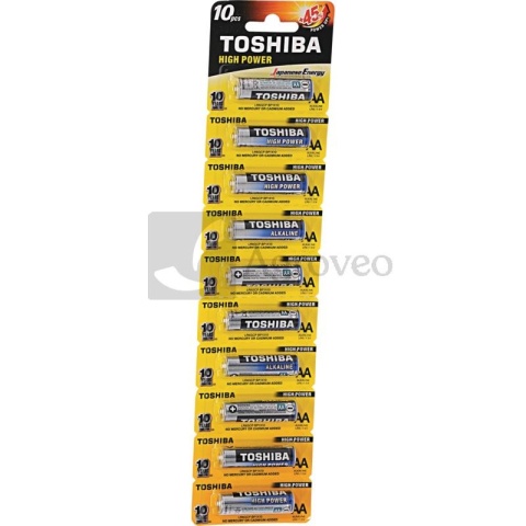 Bateria Alkaline HIGH POWER 693LR6GCPBP10 LR06 GCP BP10