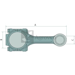 Korbowód 30271155 390401