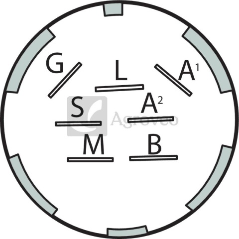 Stacyjka kluczyka zapłonowego 18270059 163968, 532 17 55-66, 175566, 539 10 75-41, 175442, 430-445
