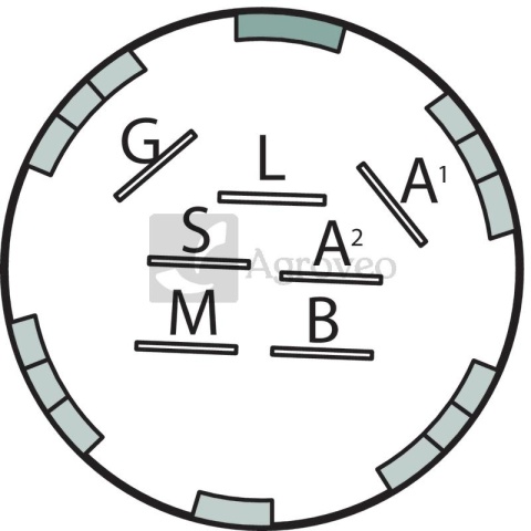 Stacyjka kluczyka zapłonowego 18270061 578 26 17-01, 1134-4093-01