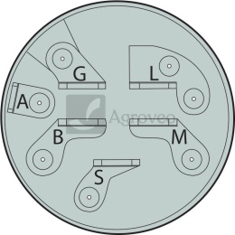 Włącznik zapłonu 18270067 532 15 89-13, 532 10 29-72, 4F463 + 3D805, 430-950