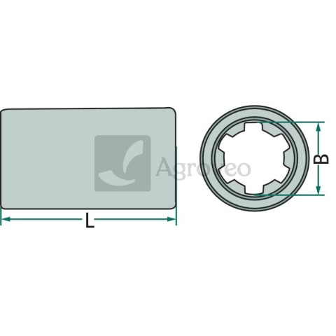 Piasta profilowa 6147560138080