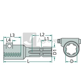 Złączka redukcyjna 61475001384121175 13169