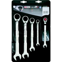 GEARplus® Zestaw kluczy płasko-oczkowych 7885034602 503.4602