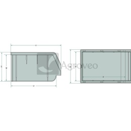 Skrzynia magazynowa 50096221125