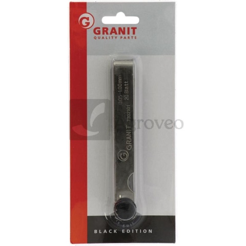 Szczelinomierz, 20 arkuszy 7302101