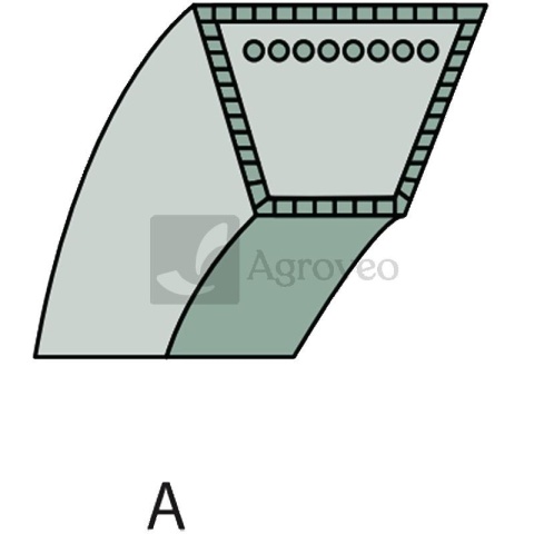 Pas klinowy 515754-04184 754-04184
