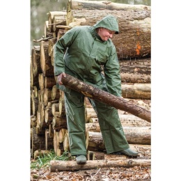 Ogrodniczki przeciwdeszczowe oliwkowe 52471225-XXL