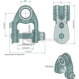 Przegub Link BR 1 80/30 25702862 201004