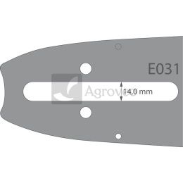 253ATME031 DuraCut Fuehrungsschiene 25'' 45271621 253ATME031