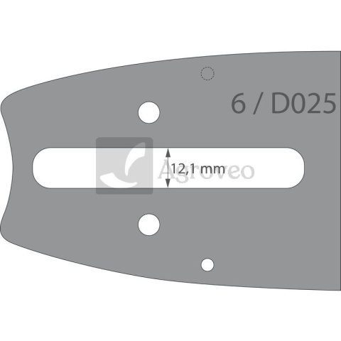 Zestaw prowadnic łańcucha 2 + 1 45271063 578741