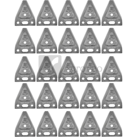 Ostrze noża, Carbodux, gładkie VE25 11421559 3441721, 344.1721 VE25