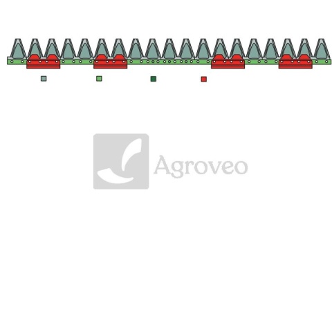 Listwa tnąca 5282480740 2480740, 248.0740