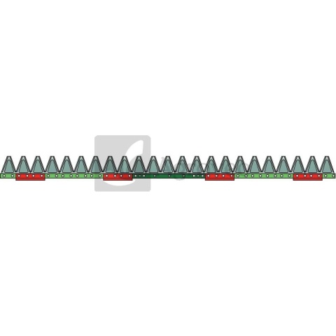 Listwa tnąca 5282492640 2492640, 249.2640