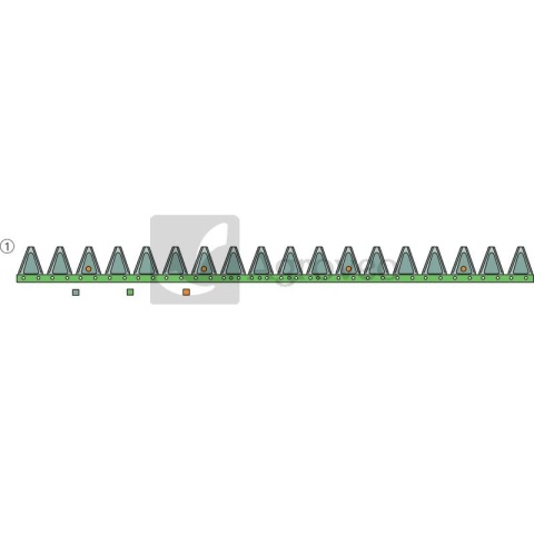 Listwa tnąca 5282650210 2650210, 265.0210