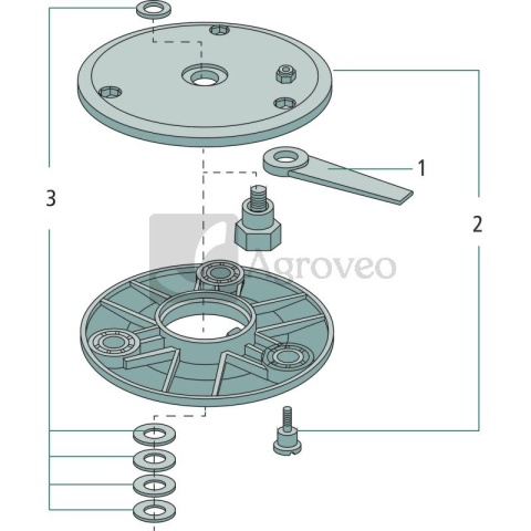 Zestaw śrub 13271329
